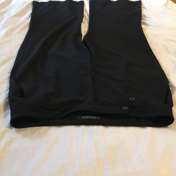 Ralph Lauren Black Dress Pants Size 8 - Picture 2 of 6